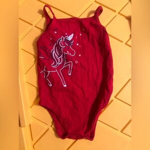 24 month red white and blue girls onesie